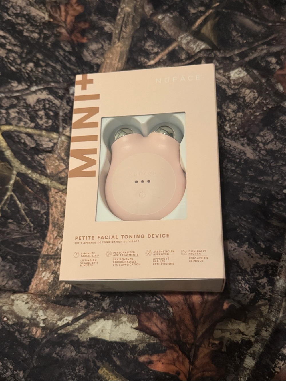 Nu Face MINI+ Smart Petite Microcurrent Facial Toning Device Kit